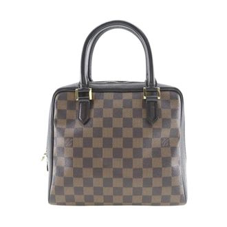 Louis Vuitton Pre-owned Gestructurede Top Handle Tas - Dames - Pre-owned - Bruin - Maat: ONE Size