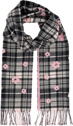 Marc Cain Bufanda de Lana con Flecos - Accessories - Mujer - Rosa - ONE SIZE