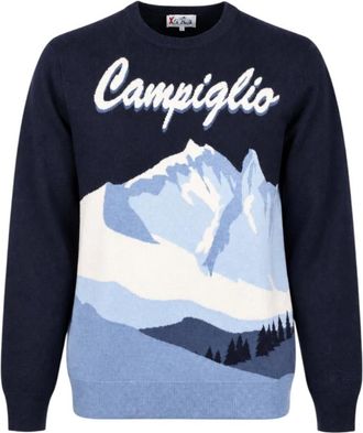 MC2 Saint Barth Maglione Heron - - Knitwear - Uomo - Blu - L