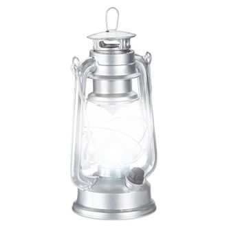 Relaxdays Relaxdays - 10 Faroles Led, L&aacute;mpara Vintage Decorativa, A Pilas, Linterna El&eacute;ctrica Retro, Plateado