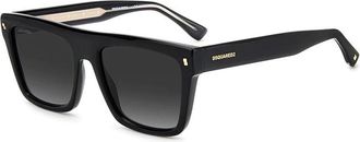 Dsquared2 Grey Shaded Browline Mens Sunglasses D2 0051/S 0807/9O 54