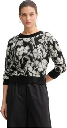 Benetton Jersey de cuello redondo - Knitwear - Mujer - Multicolor - XS