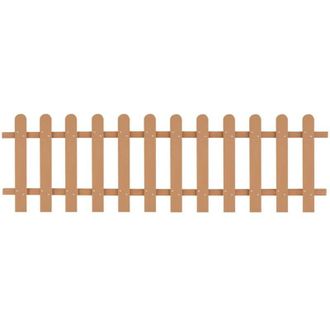 vidaXL Staccionata in wpc 200x60 cm - Vidaxl