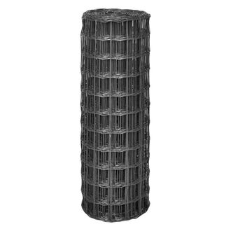 Berkfield Home Euro Fence Steel 25x1 m Grey