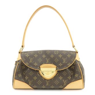 Louis Vuitton Beverly Monogram Canvas Brown Canvas Handbag (Pre-Owned)