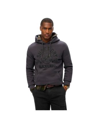 Superdry herensweatshirt uit de Black Label-collectie