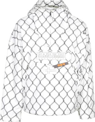 Napapijri Coats White - Heren - Zomerjassen - Wit - M - Jassen