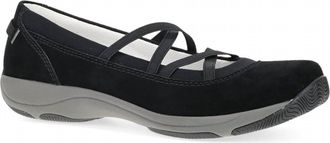 Dansko Womens Harper Casual Shoes In Black Suede