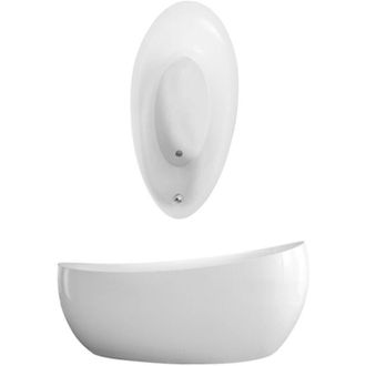 Villeroy & Boch Ba&ntilde;era Villeroy & Boch Quaryl Oval Aveo New Generation Ubq194ave9w1v-01 1900x950mm, Independiente, Sin Costuras, Con Desag&uuml;e Y Rebose Premontados, Bla