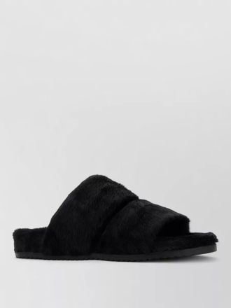 Dolce & Gabbana dg casual slippers open toe faux fur