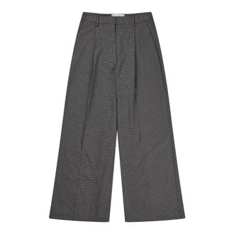 Munthe Lupon Broeken - Dames - Wijde Broeken - Grijs - XS - Polyester - Broeken