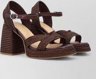 Castaner valle sandals chunky heel open toe