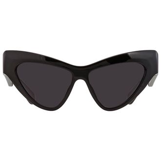 Gucci Grey Cat Eye Ladies Sunglasses GG1294S 001 57