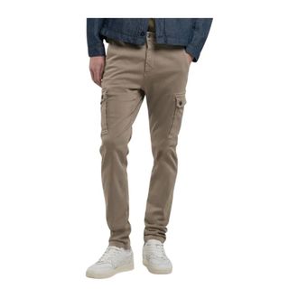 Replay Slim-fit Trousers, male, Beige, W34, Slim-fit Trousers