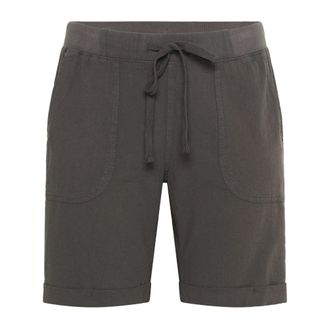 Kaffe Curve Kanaya Shorts - Dames - Korte broeken - Grijs - Maat: 6XL Katoen