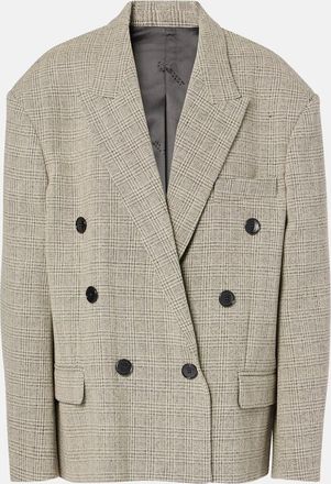 Isabel Marant Klero checked wool blazer