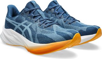 Asics Laufschuh ASICS DYNABLAST 5, Herren, Gr. 42,5, twilight blau, saba blau, Synthetik, Schuhe Laufschuh