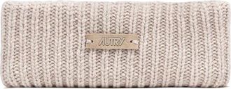 Autry Wol hoofdband - Heren - Accessoires - Beige - ONE Size - Wol - Accessoires