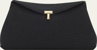 Toteme T-Lock Rope Clutch Bag