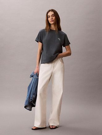 Calvin Klein Camiseta boxy con logo