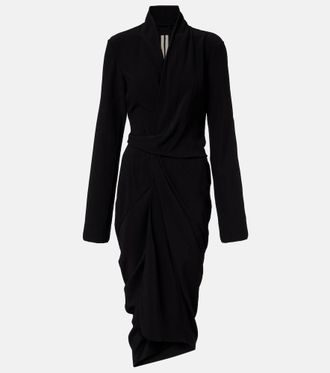 Rick Owens Draped wrap dress