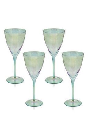 Zodax Set of 4 Aperitivo Red Wine Glasses in Blue at Nordstrom Rack