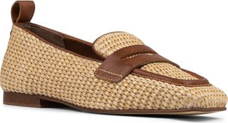 Donald J Pliner Najma Penny Loafer in Saddle at Nordstrom, Size 9.5