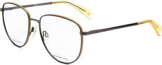 Rag & Bone Rag & Bone Mens 56mm Dark Ruthenium Opticals
