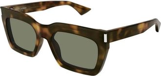 Saint Laurent unisex, Accessoires, Bruin, Maat: 55 MM Nylon