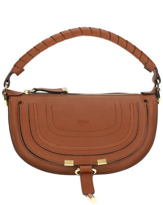 Chlo&eacute; Marcie Mini Leather Shoulder Bag