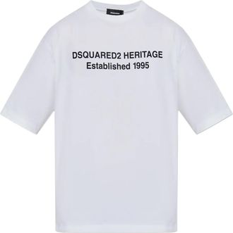 Dsquared2 T-shirts en polos Wit