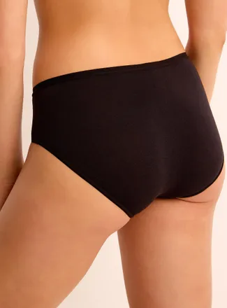 Miiyu Womens Comfortable classic Hipster Panties Organic cotton & TENCEL TM modal