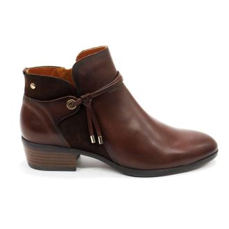 Pikolinos Womens Daroca Tassel Ankle Bootie In Caoba