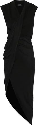 Balenciaga Draped Midi Dress - Womens - Elastane/Viscose