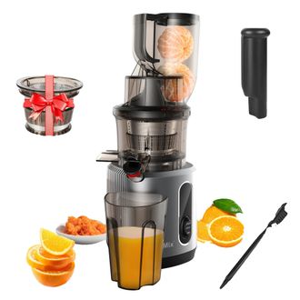 OEM Licuadora De Prensado En Fr&iacute;o, Motor De 200 W, Boca De Alimentaci&oacute;n De 75 Mm, Hh-916i, Ue