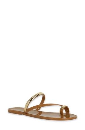 Shushop Dottie Toe Loop Sandal in Tan at Nordstrom Rack, Size 10