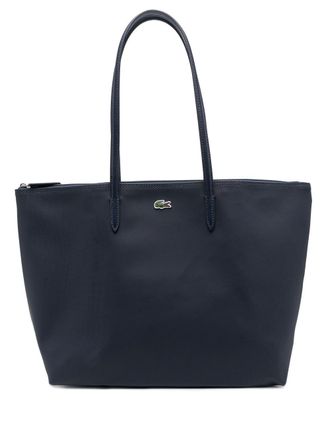 Lacoste Concept tote bag - women - Calf Leather/Polyester/PVC - OS - Blue