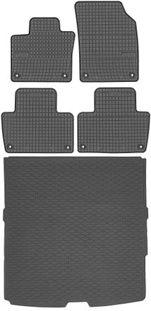 OEM Volvo Xc90 Ii Suv Desde Mayo De 2015. Juego De Alfombrillas De Goma Para Coche + Alfombrilla Para Maletero