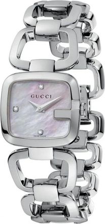 Gucci Accessoires, Dames, Grijs, ONE Size, G Collection Polshorloge