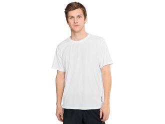 Brooks Dash Short Sleeve Mens Workout White : 2XL, Polyester