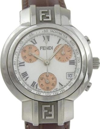 Fendi Pre-owned 4500L Polshorloge - Dames - Vintage Horloges - Wit - ONE Size - Vintage