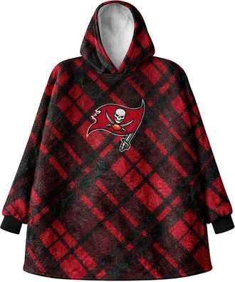 Pegasus Sports Tampa Bay Buccaneers Nfl Team Hooded Sherpa Blanket