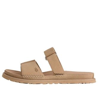 UGG (WMNS) UGG GoldenGaze Slide Sandals Mustard Seed 1178590-MDSD