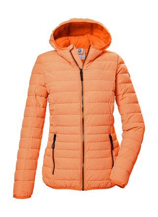G.I.G.A. DX by killtec Steppjacke GS 65 WMN QLTD JCKT, Damen, Gr. 36, rot (apricot), Obermaterial: 100% Polyester;Futter: 100% Polyester;F&uuml;llung: 100% Polyester, G.I.G.A. DX