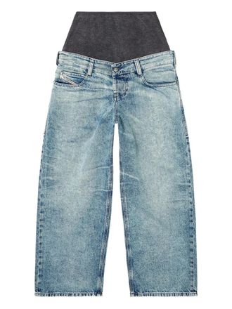 Diesel acid-wash jeans - women - Cotton/Hemp - 26 - Blue