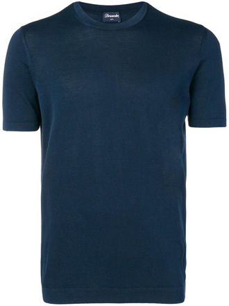 Drumohr Short Sleeves Turtle Neck T-Shirt Clothing from