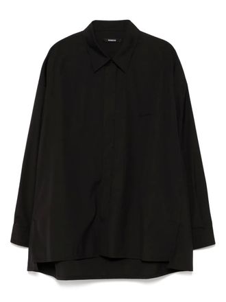 Songzio cocoon volume shirt - Black