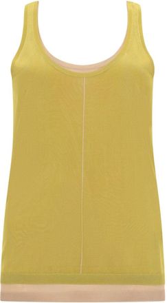 Paul Smith Sleeveless Scoop Neck Smooth Texture Tank Top
