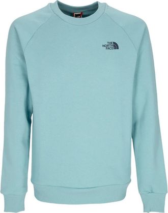 The North Face Redbox Crewneck Sweatshirt Lange Mouw - Heren - Sportshirts - Blauw - S - Katoen - Fitness