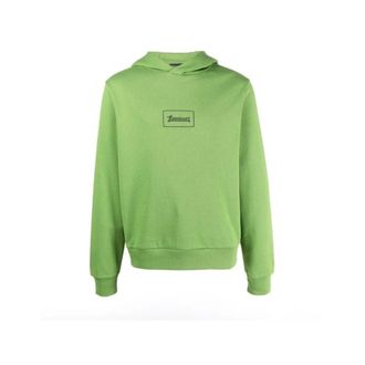 Herno Hoodies, male, Green, Size: 3XL Cotton Hoodie